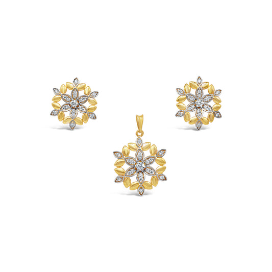 Zircon Floral Set