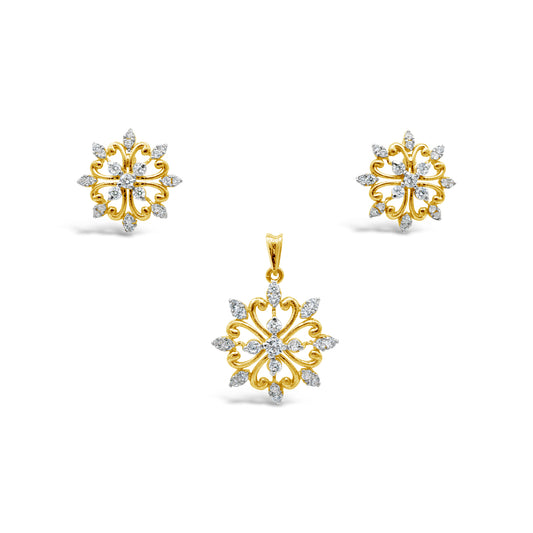 Zircon Floral Set