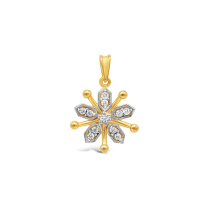 Oleander Floral Pendant