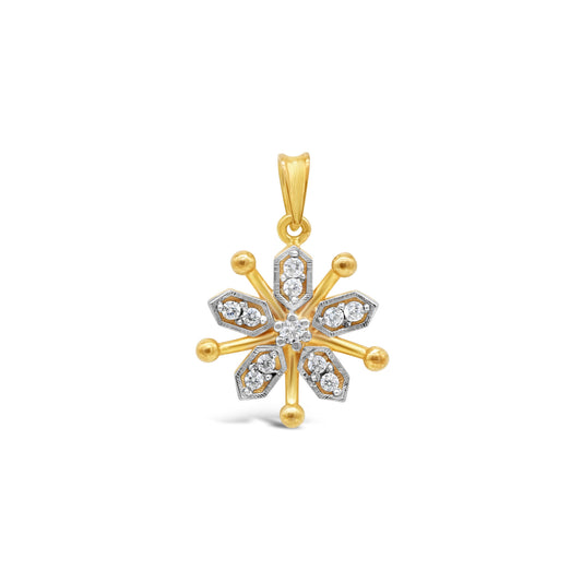 Oleander Floral Pendant