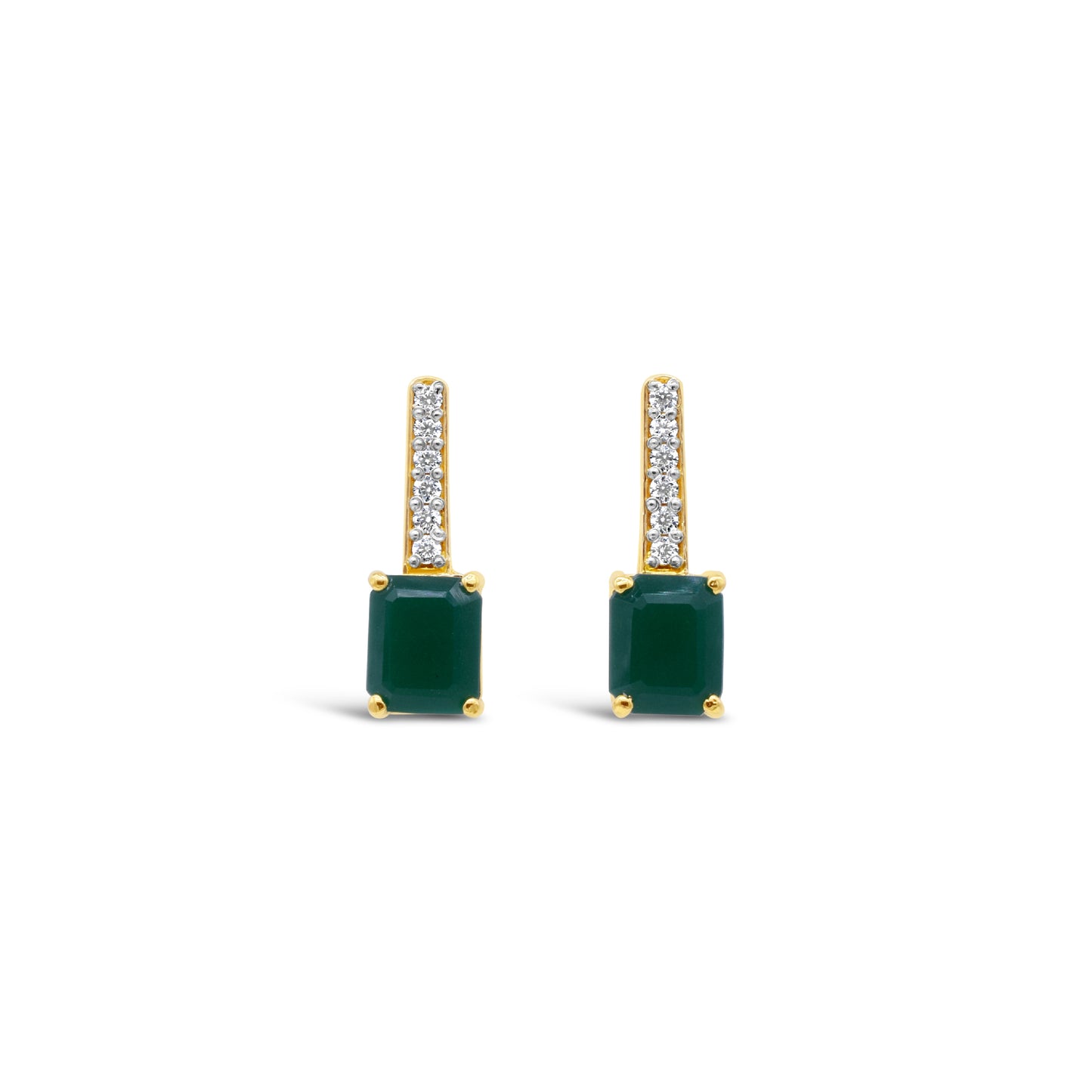 Cubic Drop Earrings