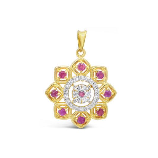 Ruby Fleur Pendant