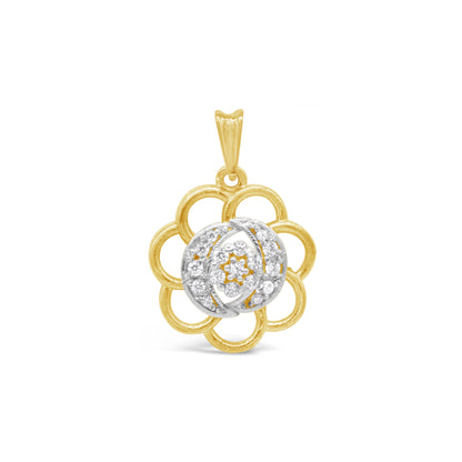 Infinity Flower Pendant