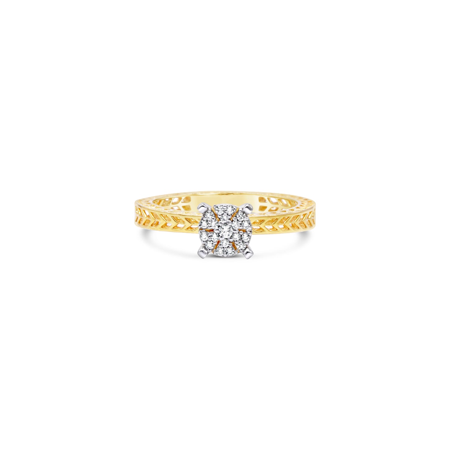 Zircon Lattice Ring