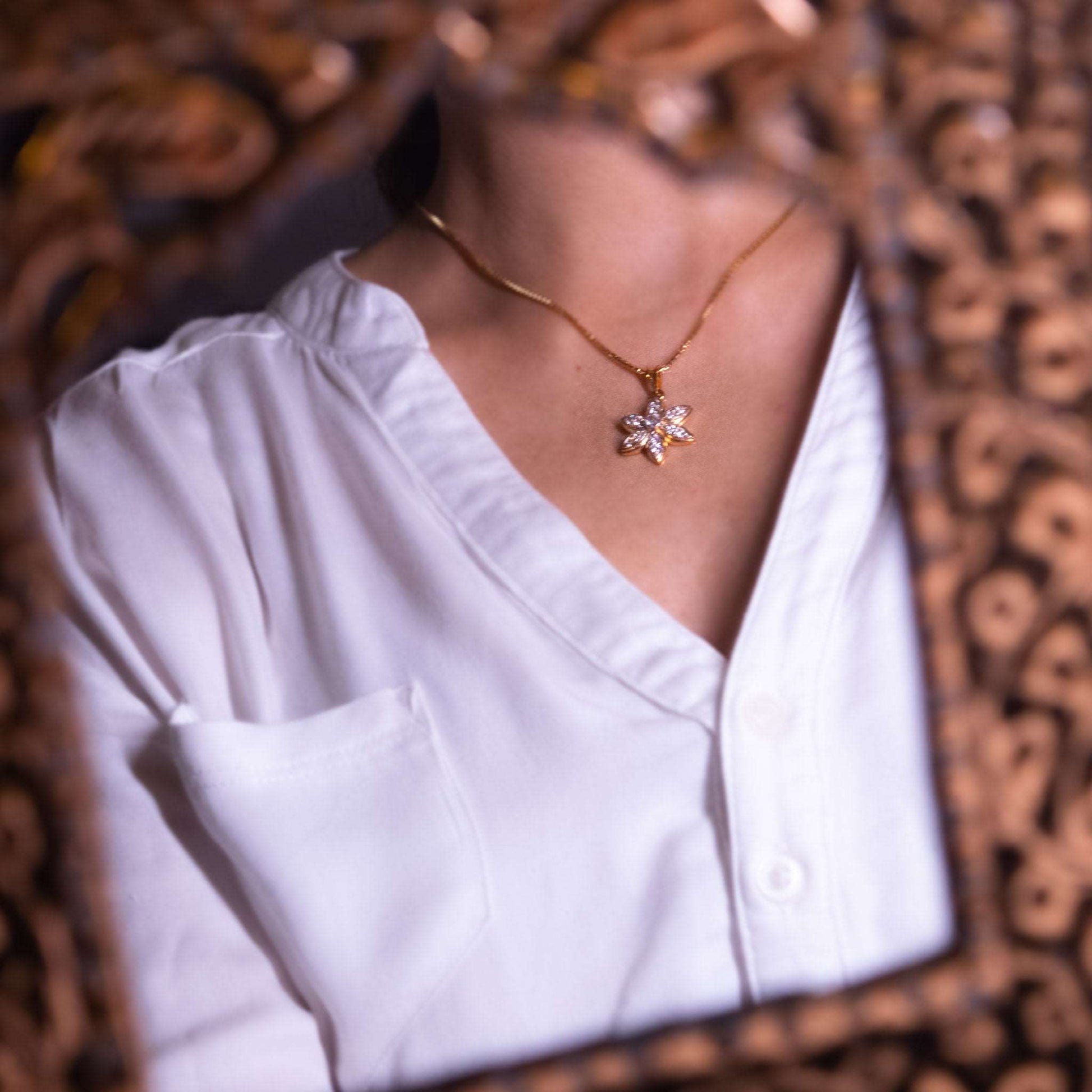 Rossette Locket Set