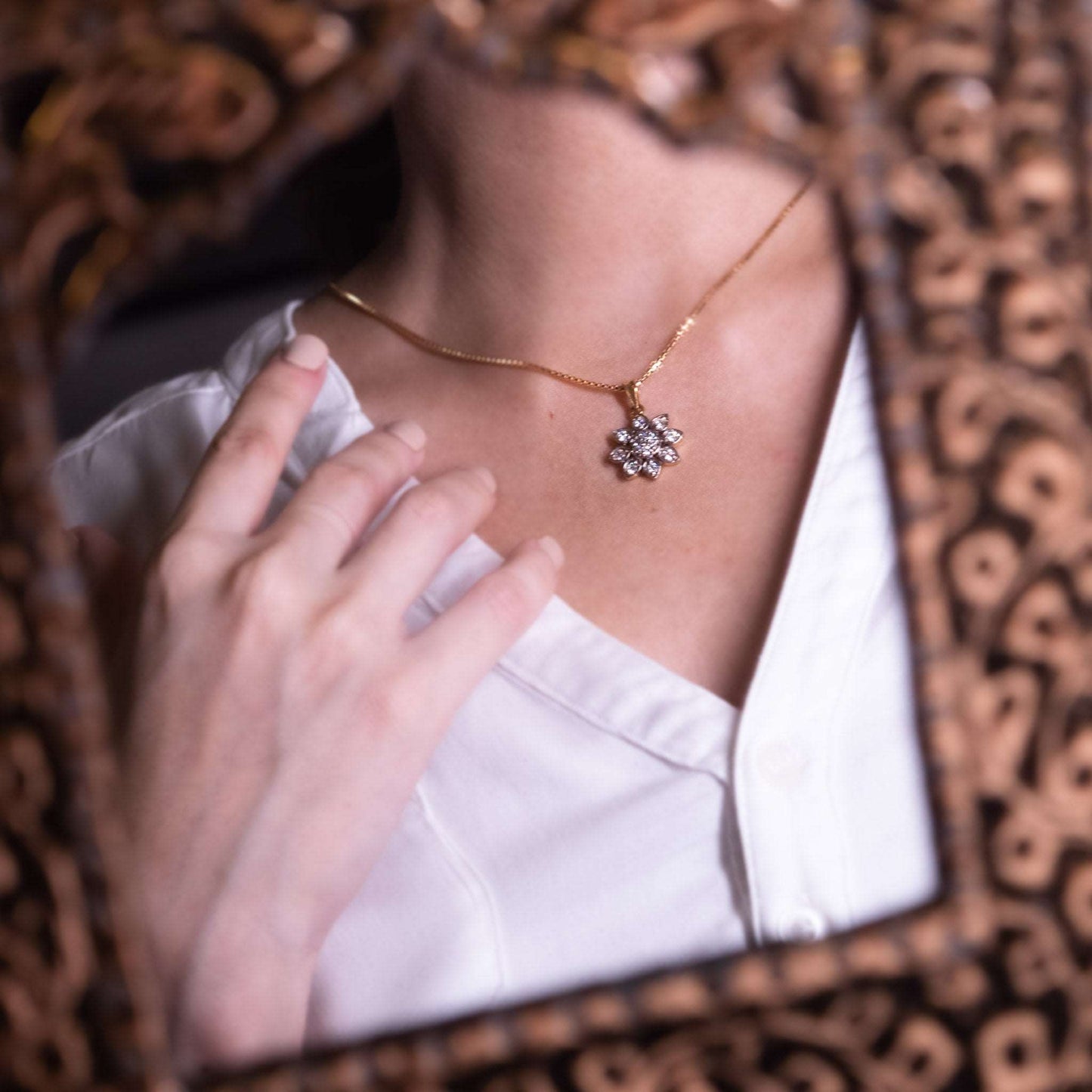 Sunflower Pendant