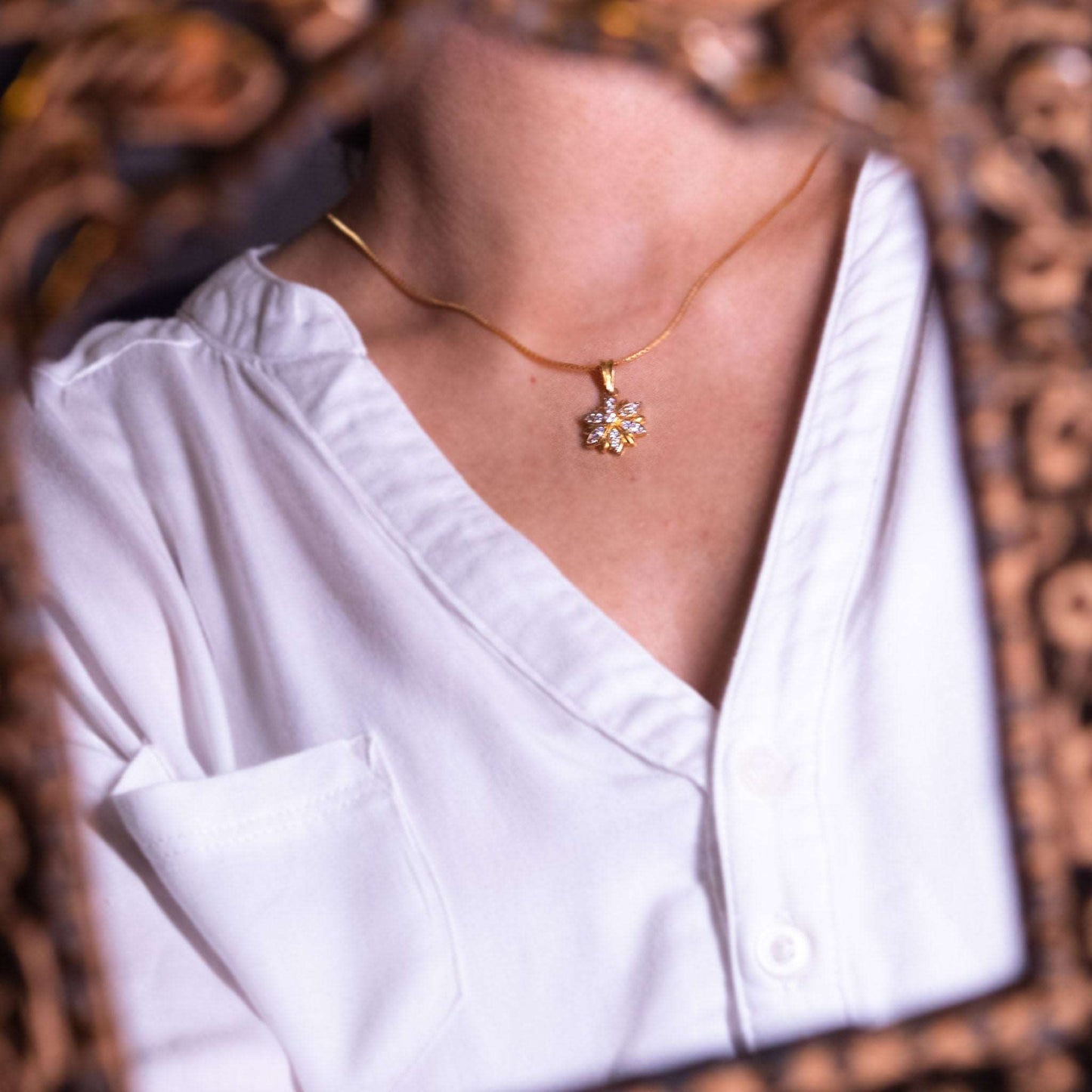 Lotus Earring Set