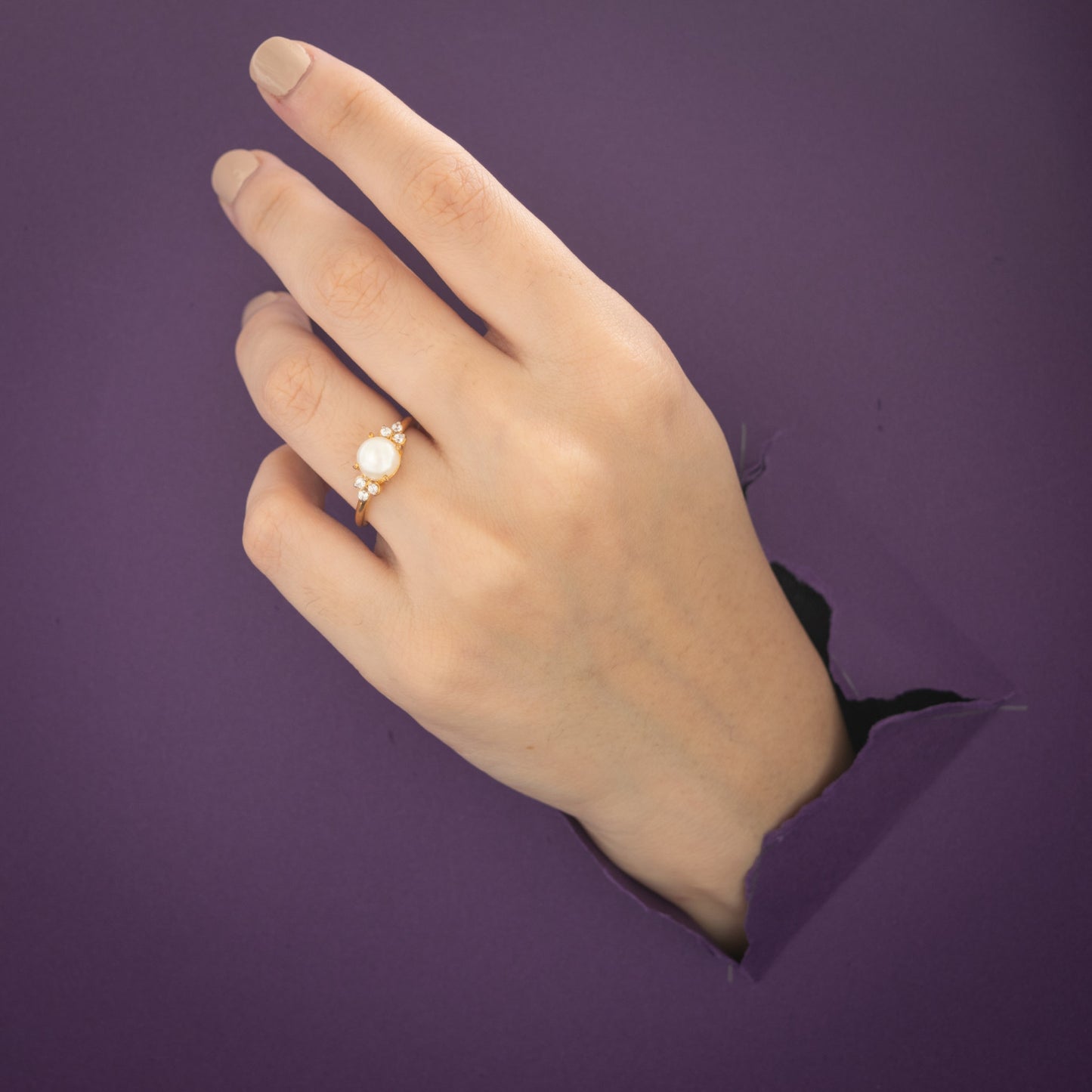 Miray Pearl Ring