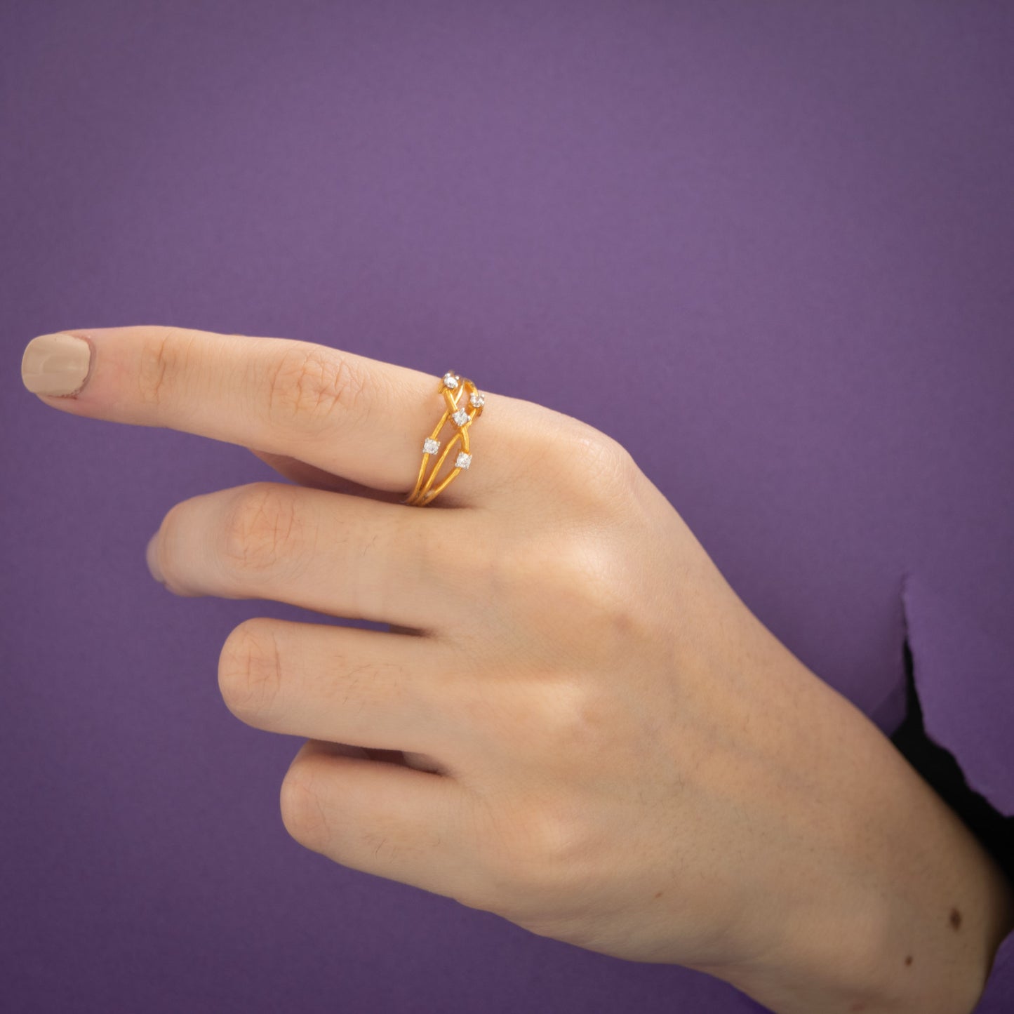 Dainty Zircon Ring