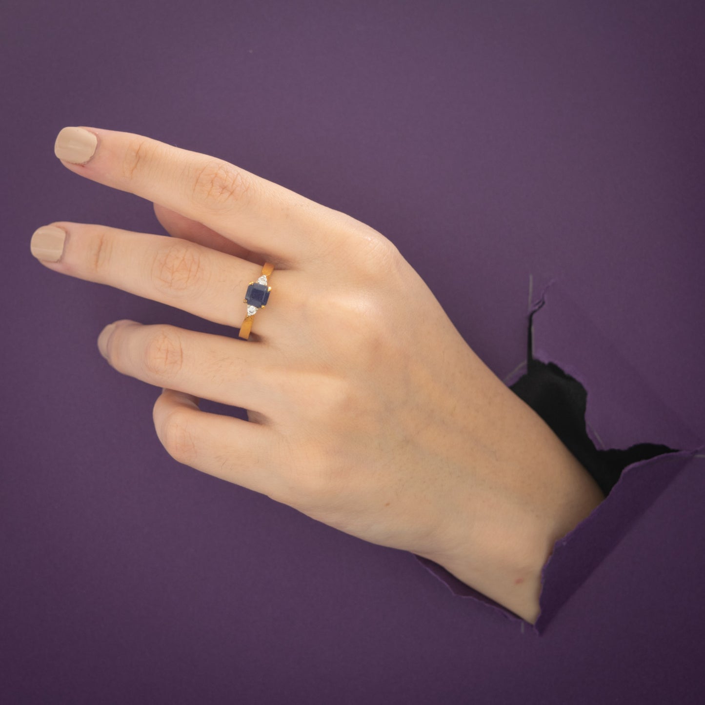 Cushion Cut ring
